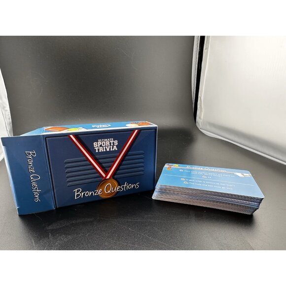 Ultimate Sports Trivia Game 50 Cards Made By Professor Puzzle New Open Box NOB - Picture 2 of 8